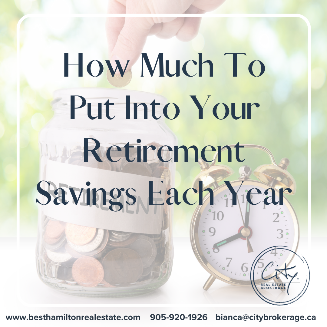 How Much To Put Into Your Retirement Savings Each Year
