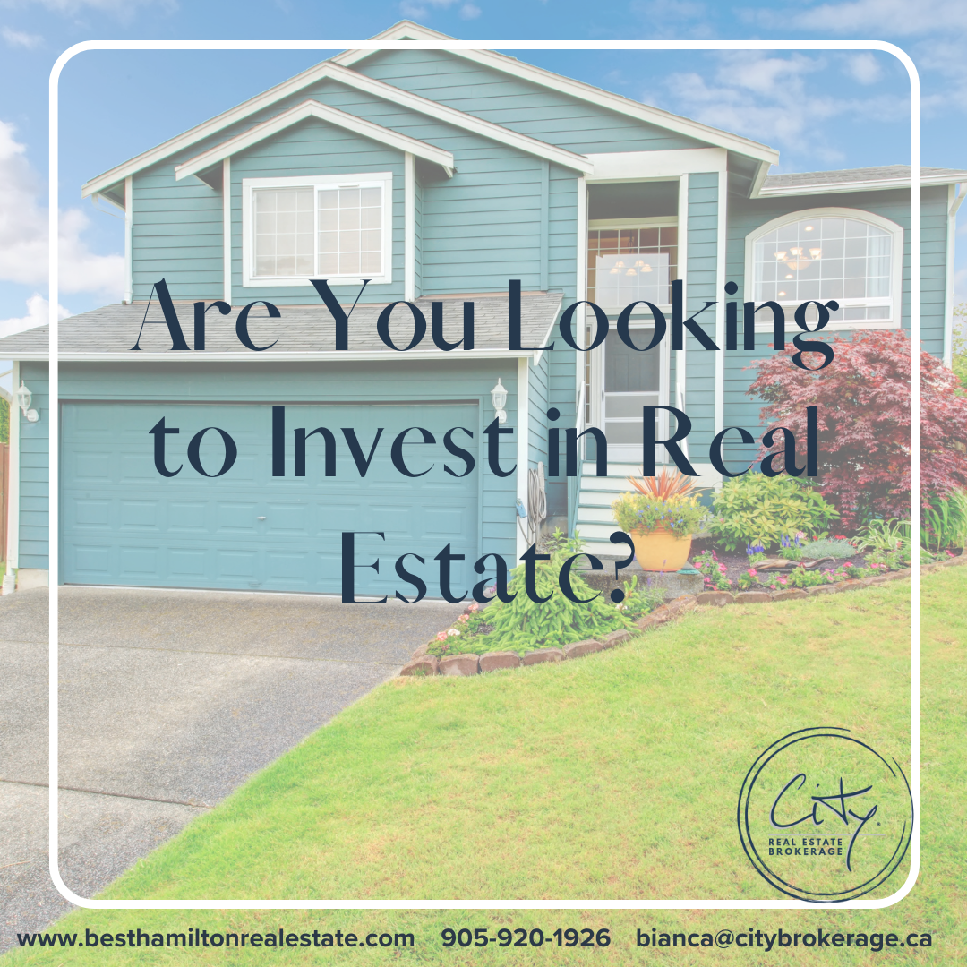 Are You Looking to Invest in Real Estate?
