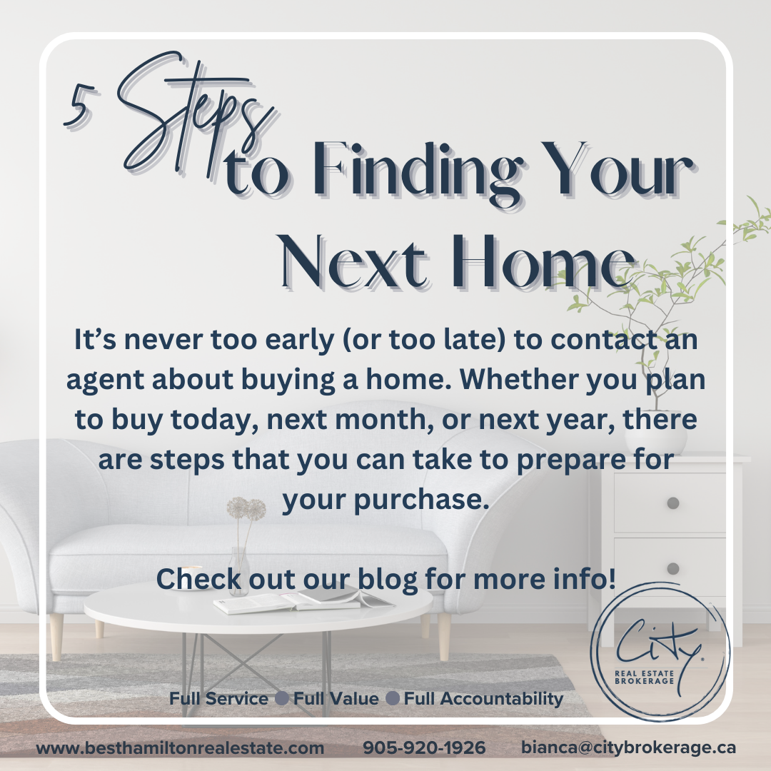 5 Steps to Finding Your Next Home